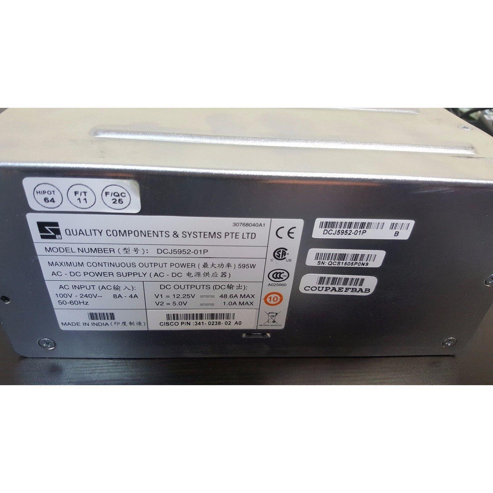 Cisco 3925/3945 AC Power Supply -  PWR-3900-AC 641676238139 Fonte - AloinfoUSA