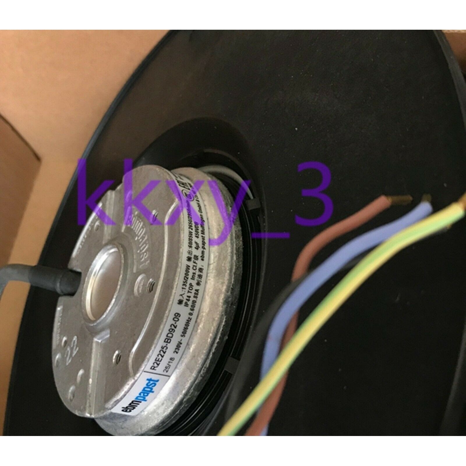 Cooler ebmpapst R2E225-BD92-09 M2E068-DF Centrifugal fan 230V ABB Inverter fan-FoxTI