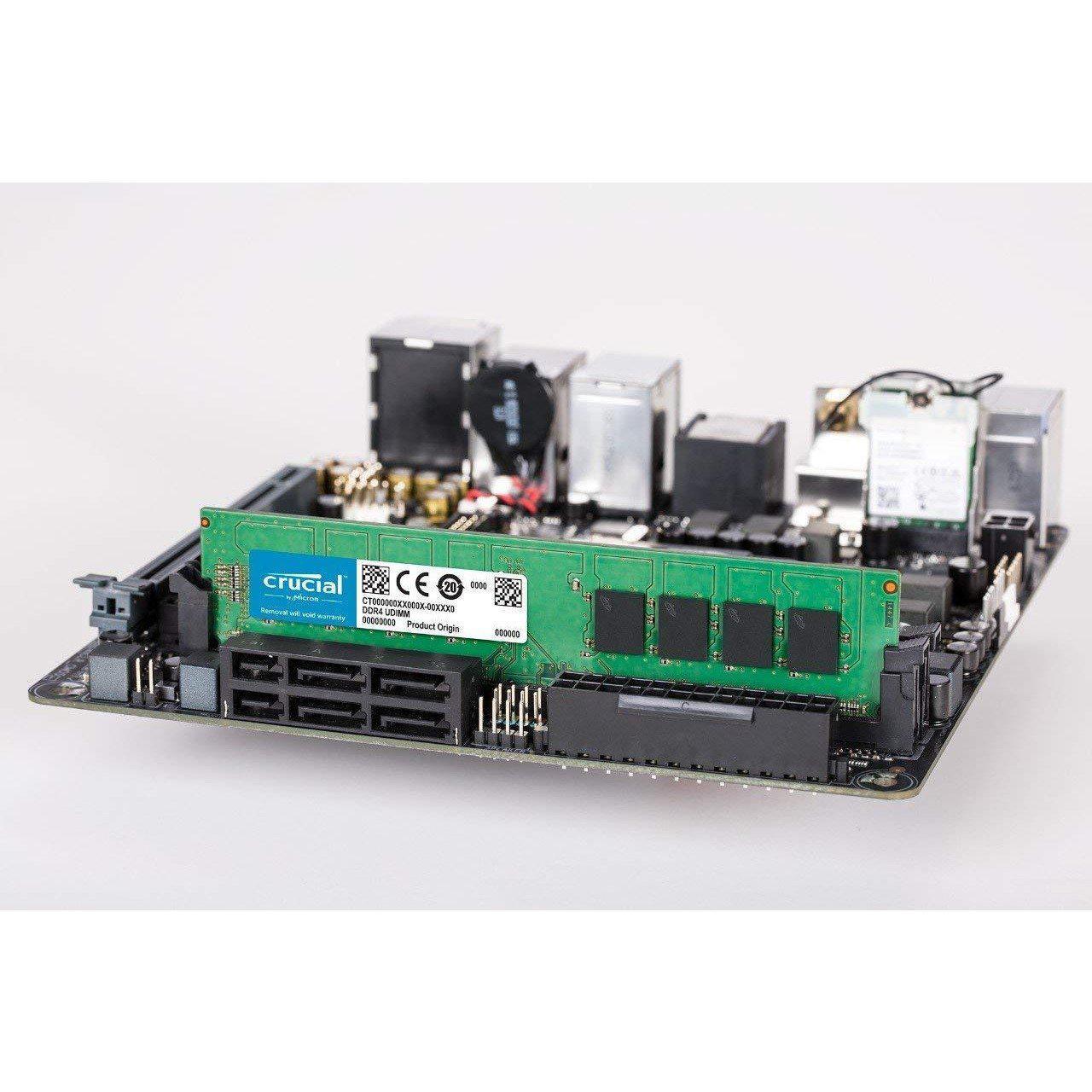 Crucial 16GB Kit (8GBx2) DDR4 2133 MT/s (PC4-17000) SR x8 Unbuffered DIMM 288-Pin Memory - CT2K8G4DFS8213 - AloinfoUSA