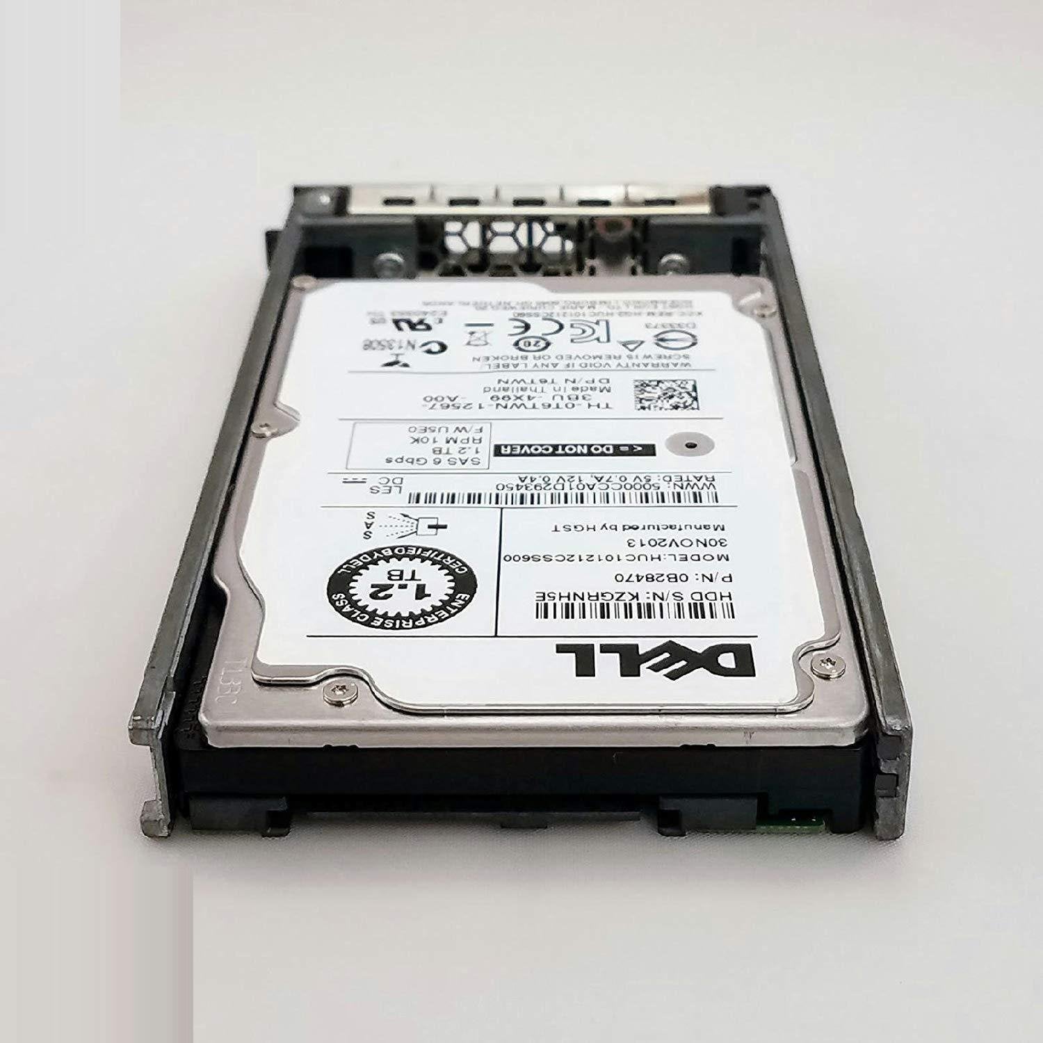 Dell 463-7475 1.2TB 10K SAS 2.5" 12Gb/s Hard Drive with 13TH Generation Tray - AloinfoUSA