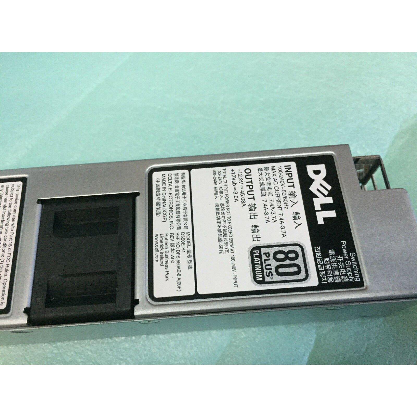 DELL X185V 0x185v ox185v550W Server Power Supply PowerEdge R420 R430 PSU D550E-S1 DPS-550AB-8 - AloinfoUSA