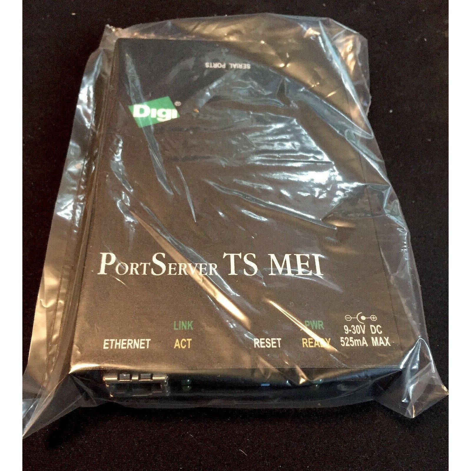 Digi Portserver TS-4 MEI 50000836-27 w/ AC adapter+full warranty Port Server TS4 - AloinfoUSA