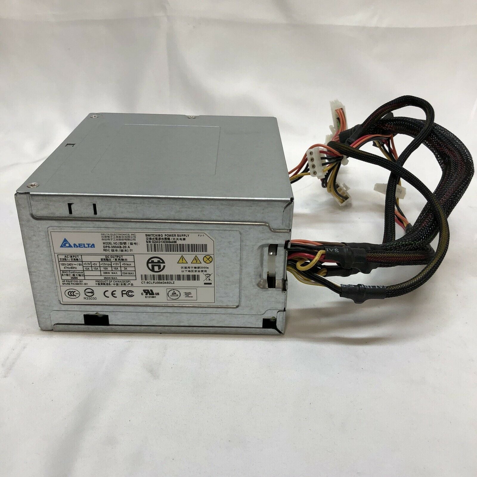 DPS-350AB-20 A For Hp Ml310e G8 350W Server power supply 671310-001 686761-001 - AloinfoUSA
