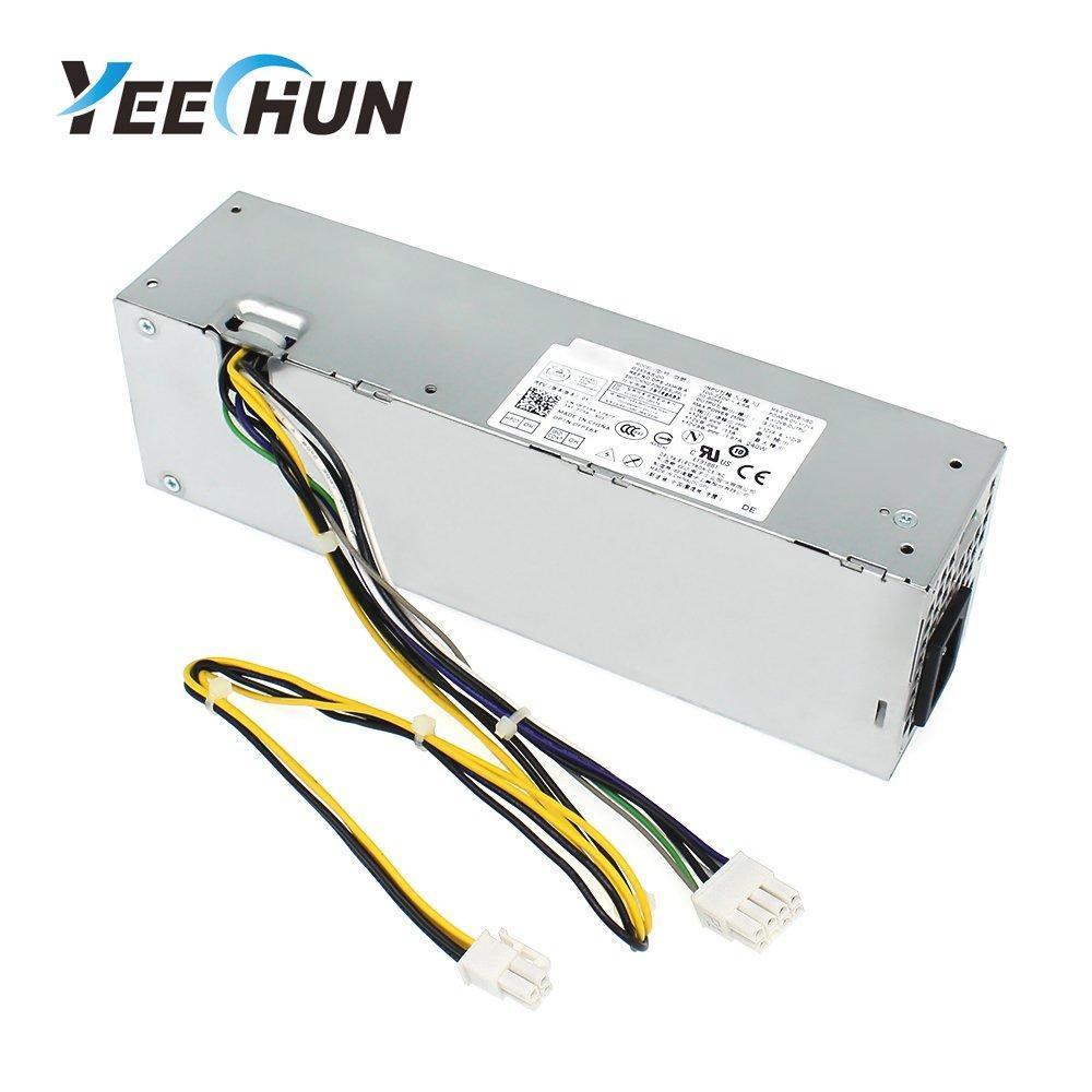 Fonte 255W L255AS-00 PS-3261-2DF Power Supply for Dell Optiplex 3020 7020 9020 Precision T1700 Small Form Factor (SFF) Systems Part Number: YH9D7 R7PPW NT1XP 3XRJ0 V9MVK FP16X T4GWM M9GW7 FN3MN - AloinfoUSA