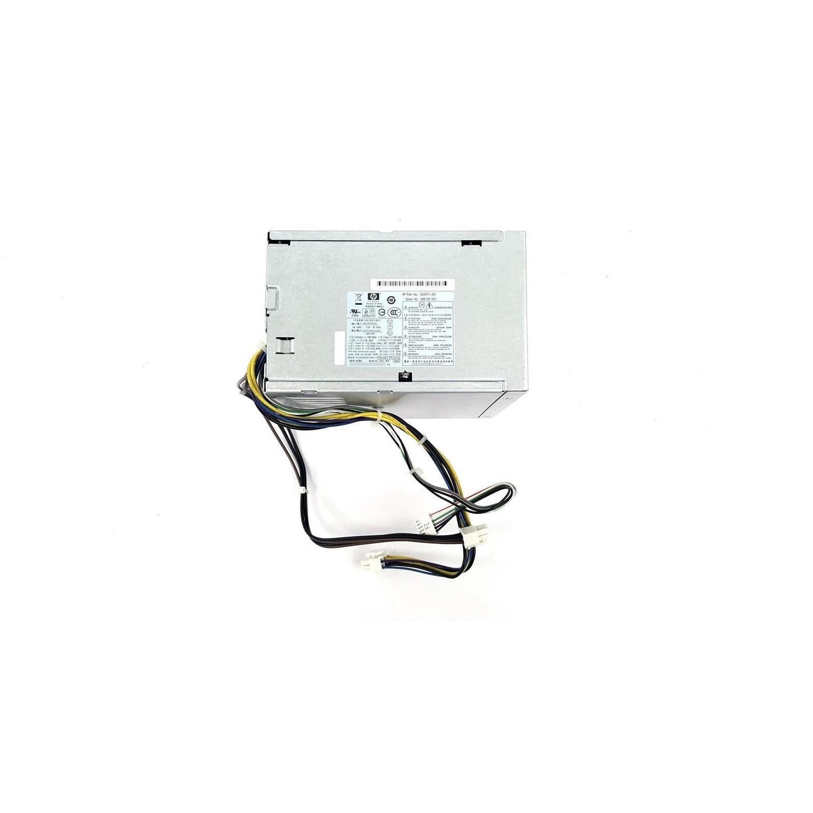 HP 320W Power Supply for HP Elite 8200 6005 6000 MT 503378-001 PS-4321-9HP Fuente - AloinfoUSA