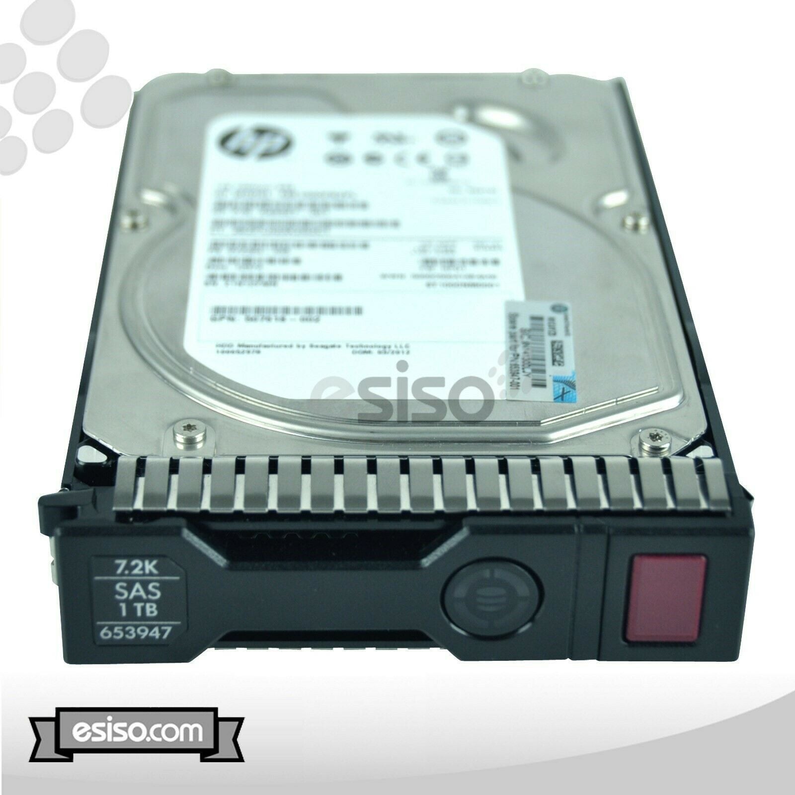 HP 652753-B21 653947-001 1TB 6G 7.2K LFF 3.5'' SAS HDD FOR ML110 ML150 ML350 G9 - AloinfoUSA