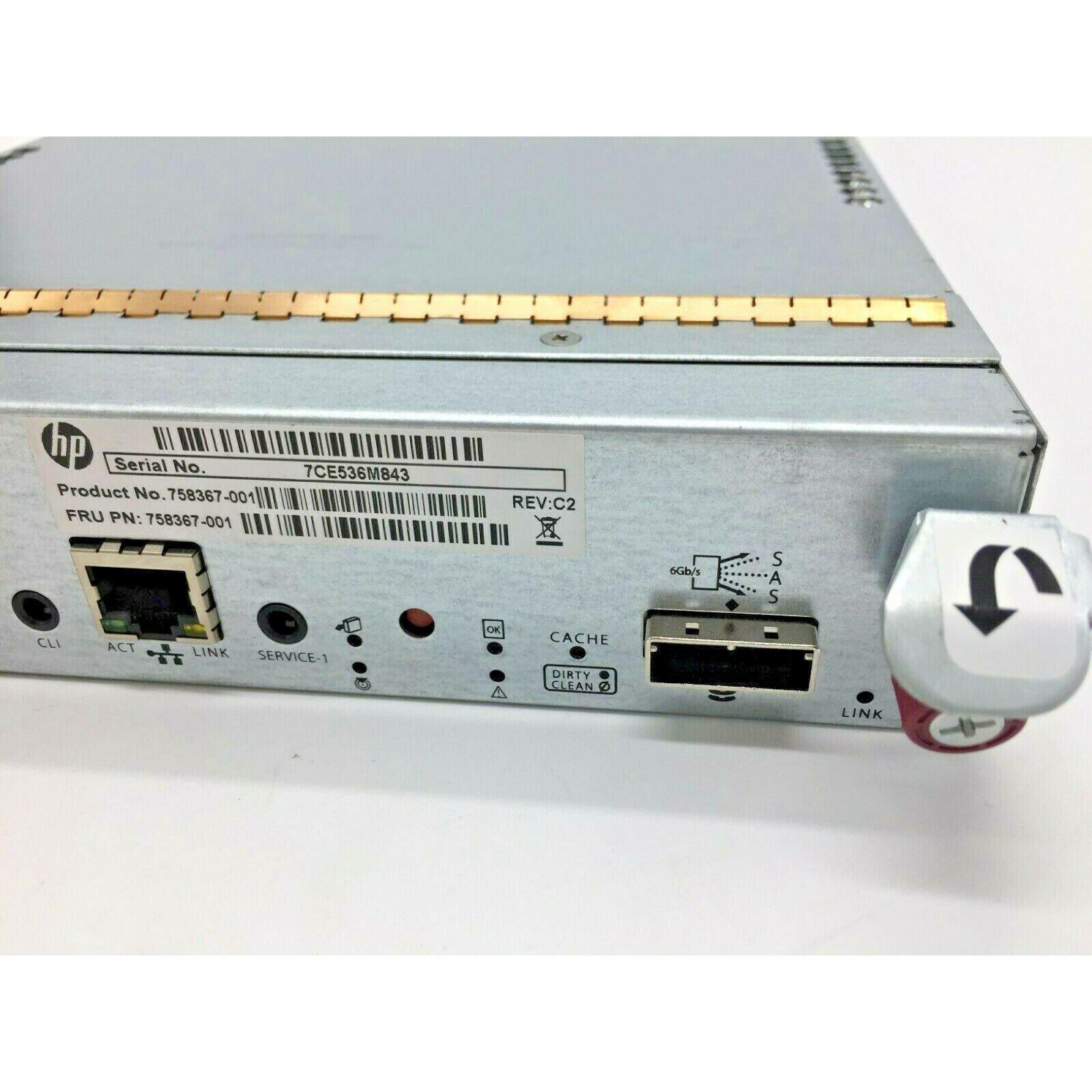 HP 758367-001 HPE HP 1GB iSCSI MSA 1040 Controller - AloinfoUSA