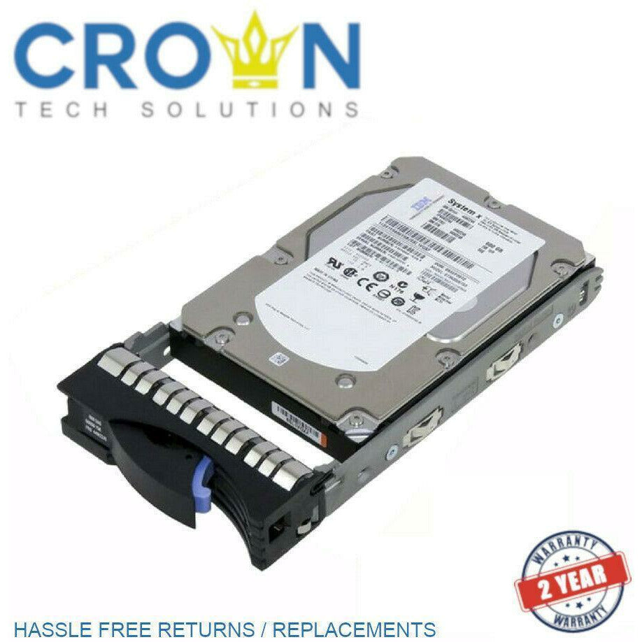 IBM 49Y6102 49Y6103 49Y6106 600GB 15K 6G 3.5" G2HS LFF SAS Hard Drive 883436271349 - AloinfoUSA
