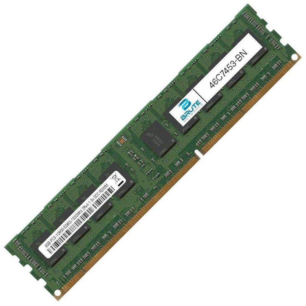 Memoria 8GB (2Rx4) DDR3 1333MHz 204-Pin ECC RDIMM PC3-10600 para IBM 46C7453 - AloinfoUSA