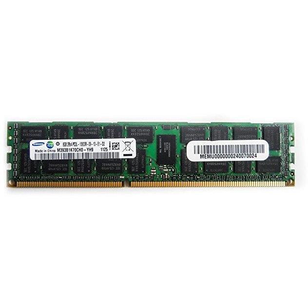 Memória 8GB ( 2RX4) DDR3 1333MHz 240-Pin ECC RDIMM PC3L-10600R M393B1K70QB0-YH9 - AloinfoUSA