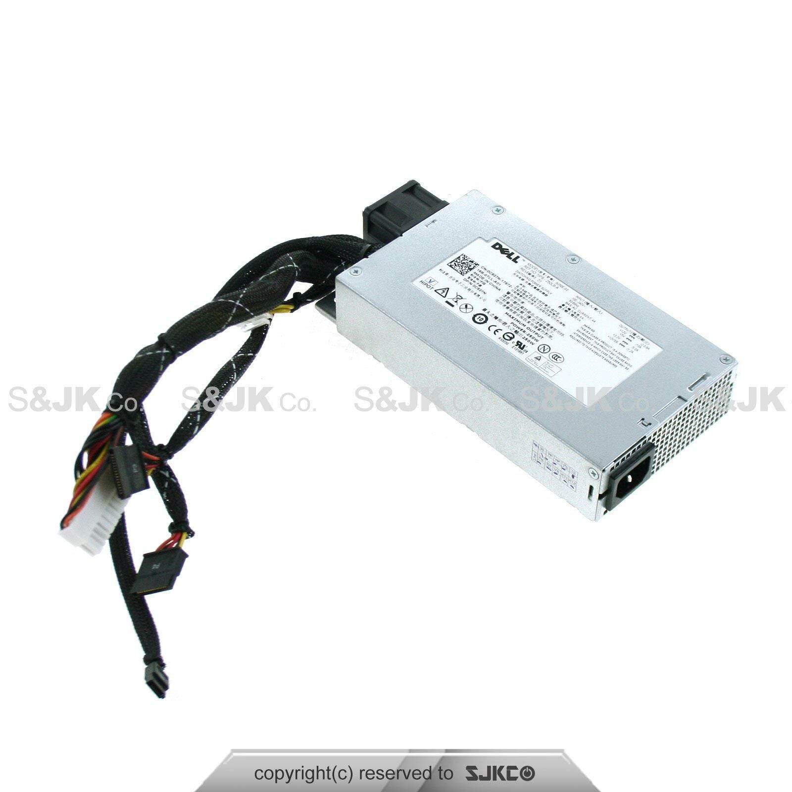 NEW Dell Poweredge R210 II 250W Power Supply L250E-S0 PS-4251-1D-LF CKMX0 V38RM - AloinfoUSA