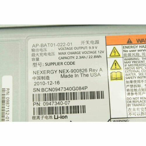 Fonte IBM Power One Power Supply HB-PCM-02-764-AC w/ AP-BAT01-022-01 Battery Module - MFerraz Tecnologia