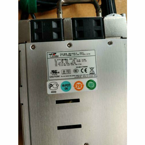 Fonte Zippy EMACS MRM-6600P 600W Redundant Power Supply similar to MRM-6650P - MFerraz Tecnologia
