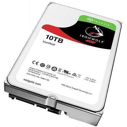 Seagate IronWolf 10TB NAS Hard Drive 7200 RPM 256MB Cache SATA 6.0Gb/s 3.5" Inte 763649089248 - AloinfoUSA