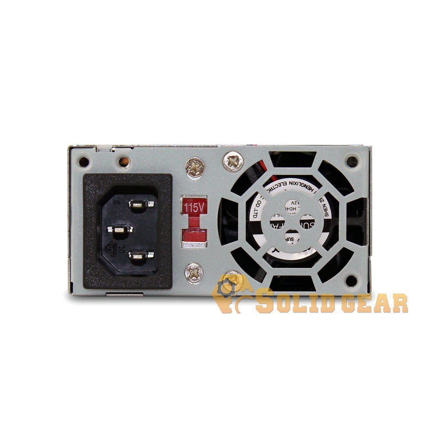 Solid Gear SDGR-FLEX220 220W Mini-ITX / FLEX ATX Power Supply - AloinfoUSA