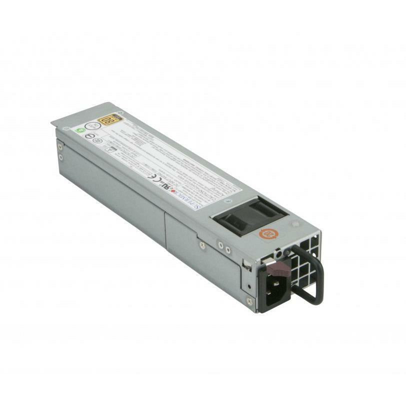 Supermicro PWS-406P-1R 1U 400W Redundant Short Depth Fuente Power supply - AloinfoUSA
