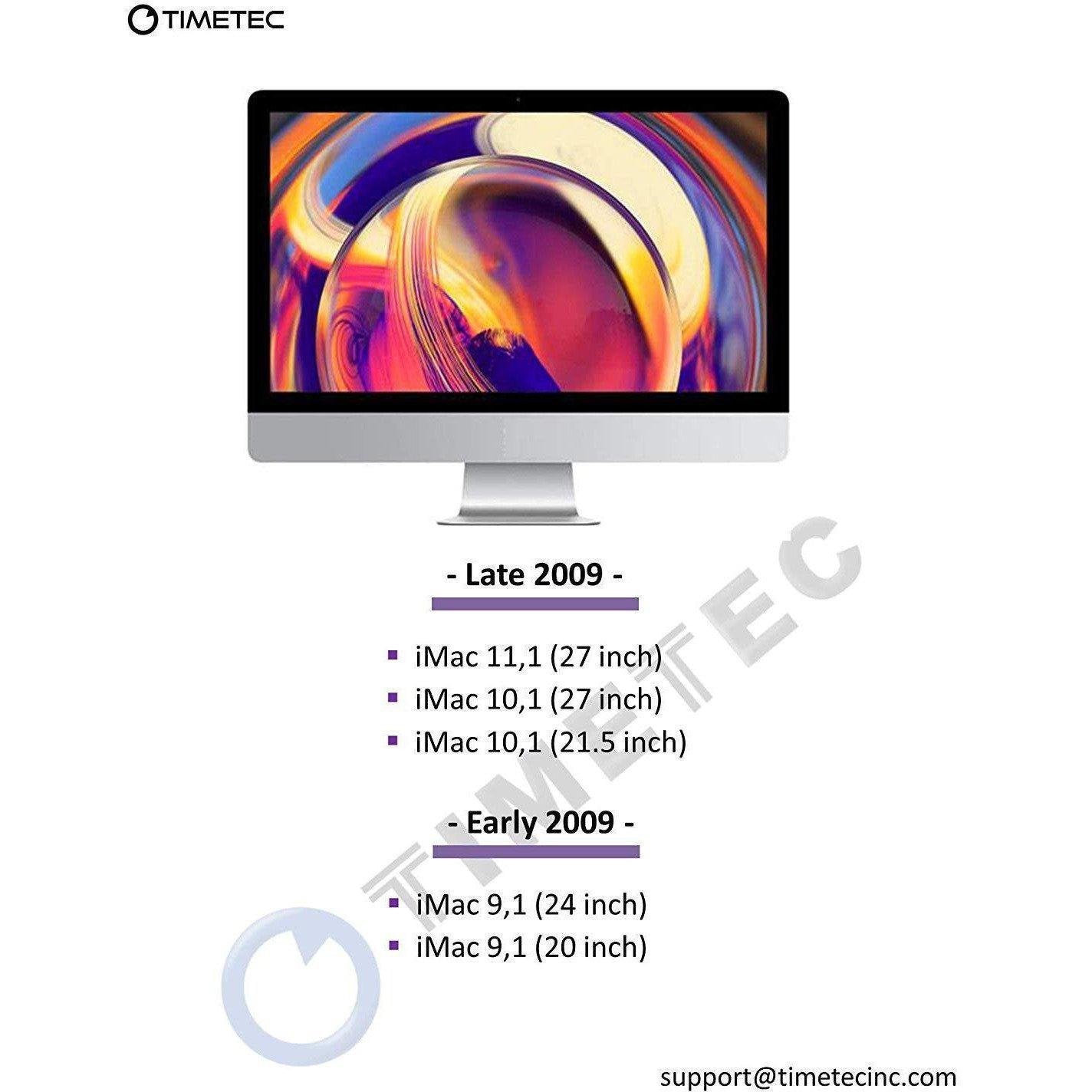 Timetec Hynix IC 8GB KIT(2x4GB) Compatible for Apple DDR3 1067MHz/1066MHz PC3-8500 SODIMM RAM Upgrade for Late 2008, Early/Mid/Late 2009, Mid 2010 MacBook, MacBook Pro, iMac, Mac Mini (8GB KIT(2x4GB)) - AloinfoUSA